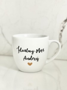 Kubek Idealny  MĄŻ + imię 250ml / 300ml /  350ml/ 500ml / 1 Litr (1) (1)