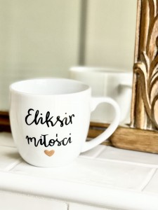 Eliksir Miłości Kubek filiżanka na prezent pojemność do wyboru
