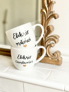 Eliksir Miłości Cierpliwości ZESTAW 2x kubek Prezent pojemność do wyboru 