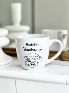 Kubek Herbatka Prawdziwego Dzika   kubek prezent na walentynki dla chłopaka pojemność do wyboru 