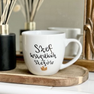Szef Wszystkich Szefów kubek prezent dla szefowej filiżanka pojemność do wyboru  (1)