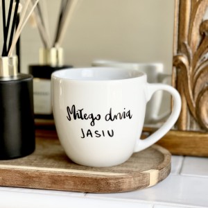 kubek Miłego dnia + Imię - kubek filiżanka pojemność do wyboru prezent