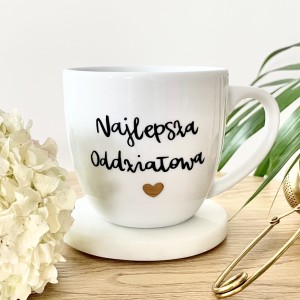 Najlepsza Oddziałowa prezent dla Oddziałowej  - kubek  250/ 300ml / 450/ 500ml/ 1 litr podziękowanie położnej (1)