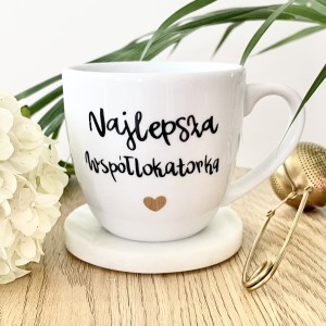 Najlepsza Współlokatorka prezent dla lokatorki - kubek  250/ 300ml / 450/ 500ml/ 1 litr podziękowanie lokatorce