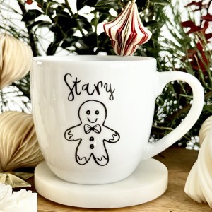 Kubek z napisem Stary Piernik prezent na święta pojemność do wyboru   (1)