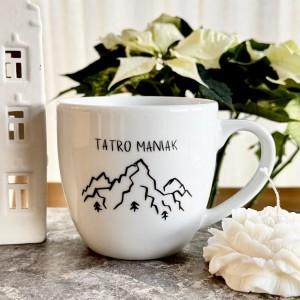 Kubek TATROMANIAK prezent dla miłośnika gór kubek Pojemność do wyboru kubek prezent  