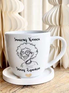 SMACZNEJ KAWUSI STARY ZGREDZIE kubek prezent dla przyjaciela kolegi  z pracy pojemność do wyboru