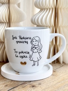 Jak będziesz grzeczny.. To pokażę Ci Cycki  z GRAFIKĄ KOBIETY kubek prezent dla chłopaka męża chłopaka konkubenta partnera filiżanka pojemność do wyboru  