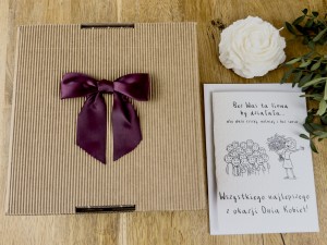 Gotowy Zestaw BOX MINI Bez Was ta firma.. prezentowy dla pracowników z okazcji dnia kobiet hurt już od 8,9zł netto/sztuka 