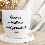 Kubek dla Groomera o Wielkich Umiejętnościach – Prezent dla Groomera kubek/filiżanka