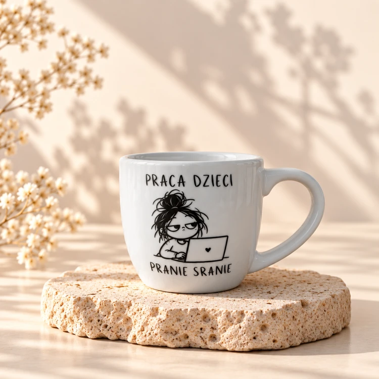 Kubek z napisem „Praca dzieci”.png