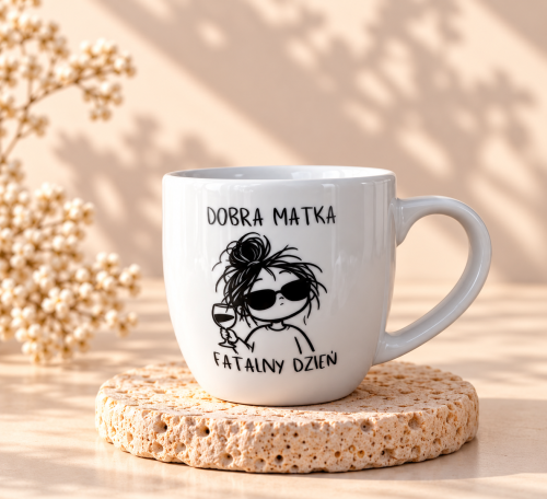 Kubek „Dobra Matka, Fatalny Dzień” na kamiennej podstawce.png
