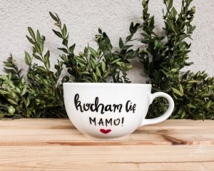 Kubek  Kocham Cię Mamo  Serce  Kubek prezent dla mamy prezent na dzień matki  