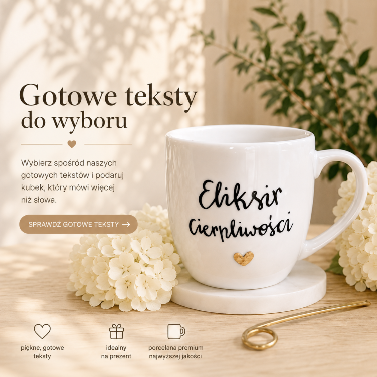 boxy prezentowe z kubkiem lub filiżanką